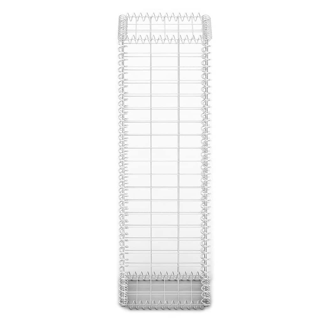 Schanskorf met deksels 100x30x30 cm gegalvaniseerd draad is nu te koop bij PeponiXL, paradijselijk wonen!