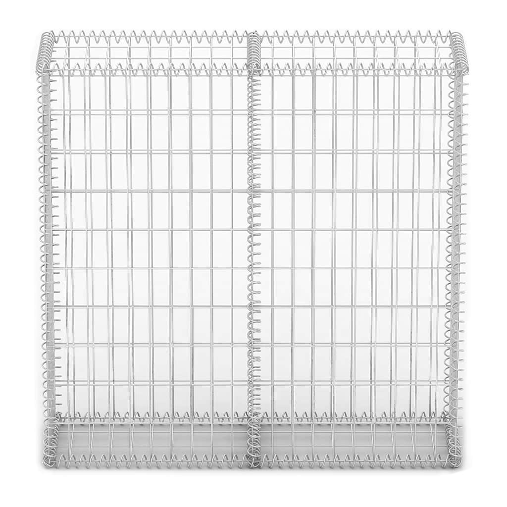 Schanskorf met deksels 100x100x30 cm gegalvaniseerd draad is nu te koop bij PeponiXL, paradijselijk wonen!