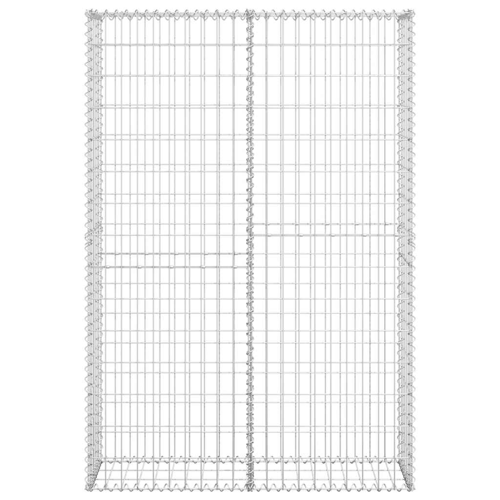 Schanskorf met deksels 150x100x30 cm gegalvaniseerd draad is nu te koop bij PeponiXL, paradijselijk wonen!