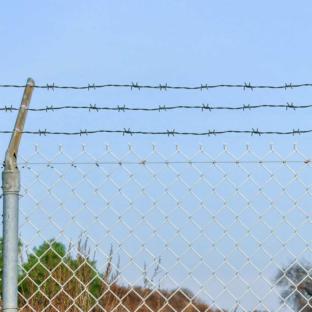 Prikkeldraad op rol 100 m groen is nu te koop bij PeponiXL, paradijselijk wonen!