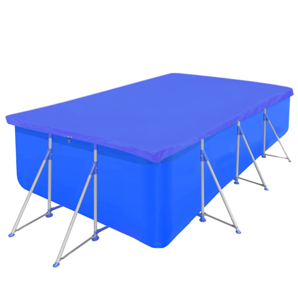 Zwembadhoes rechthoekig 90 g/m² 394x207 cm PE is nu te koop bij PeponiXL, paradijselijk wonen!