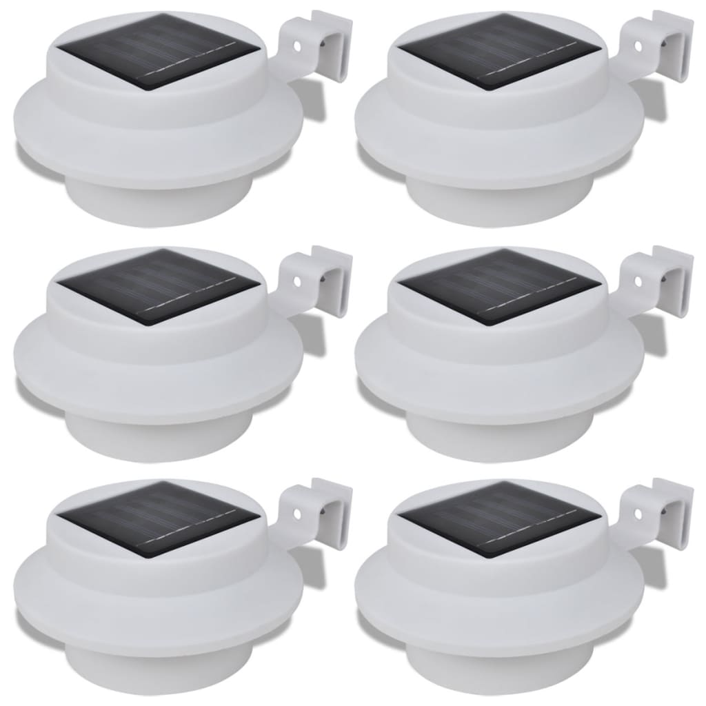Solar buitenlampset 6 stuks wit is nu te koop bij PeponiXL, paradijselijk wonen!
