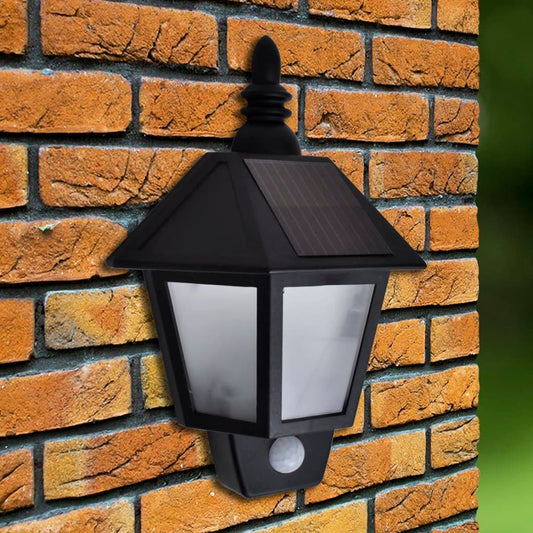 Solar Muurlamp met bewegingssensor is nu te koop bij PeponiXL, paradijselijk wonen!