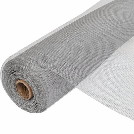 Gaas 100x1000 cm aluminium zilverkleurig is nu te koop bij PeponiXL, paradijselijk wonen!