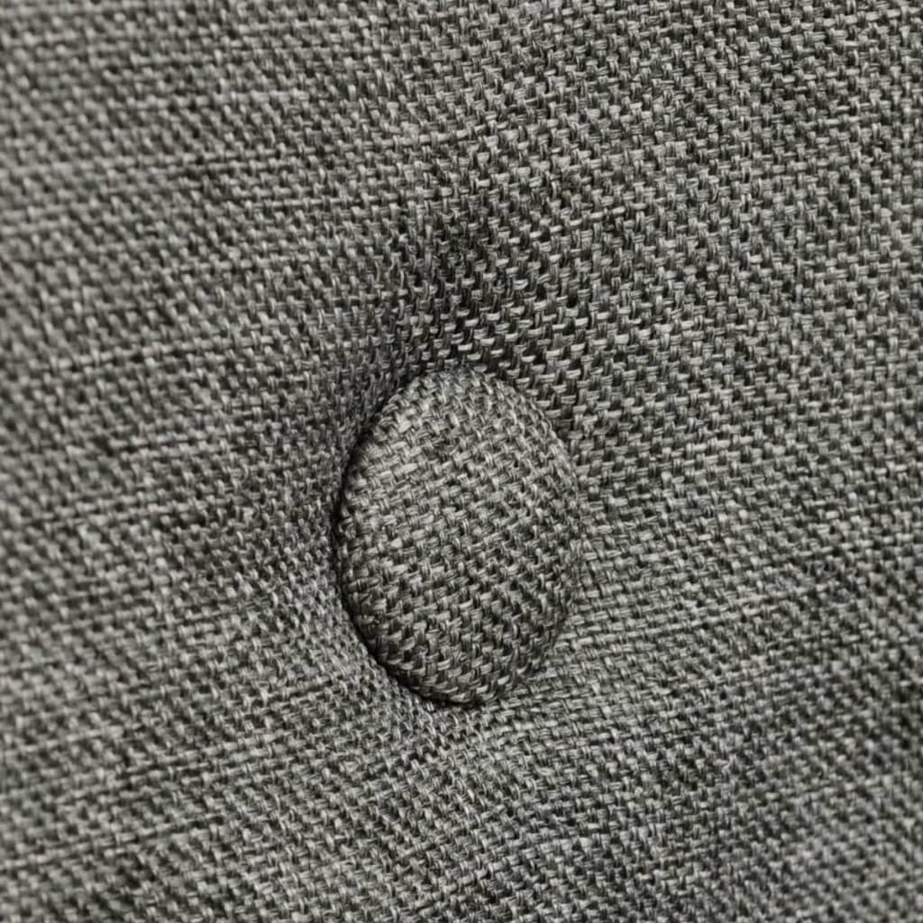 Eetkamerstoelen 2 st stof en massief eikenhout lichtgrijs is nu te koop bij PeponiXL, paradijselijk wonen!