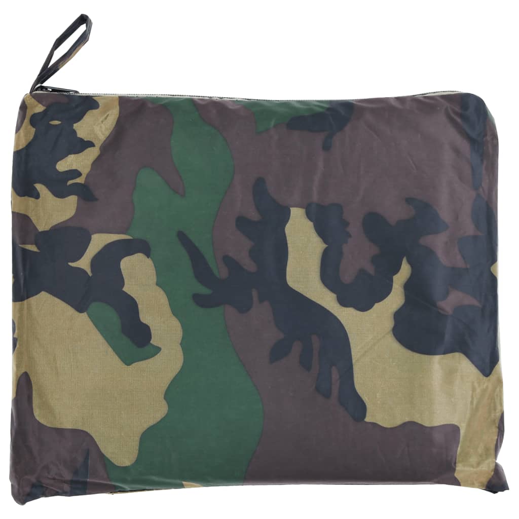 Regenpak 2-delig met capuchon (heren / camouflage / maat M) is nu te koop bij PeponiXL, paradijselijk wonen!