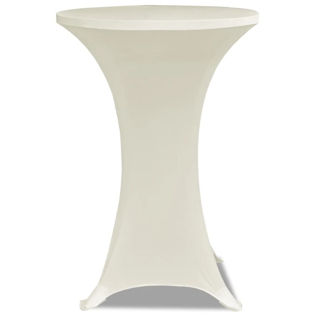 Statafelhoes Stretch Ø80cm Crème (2 stuks) is nu te koop bij PeponiXL, paradijselijk wonen!