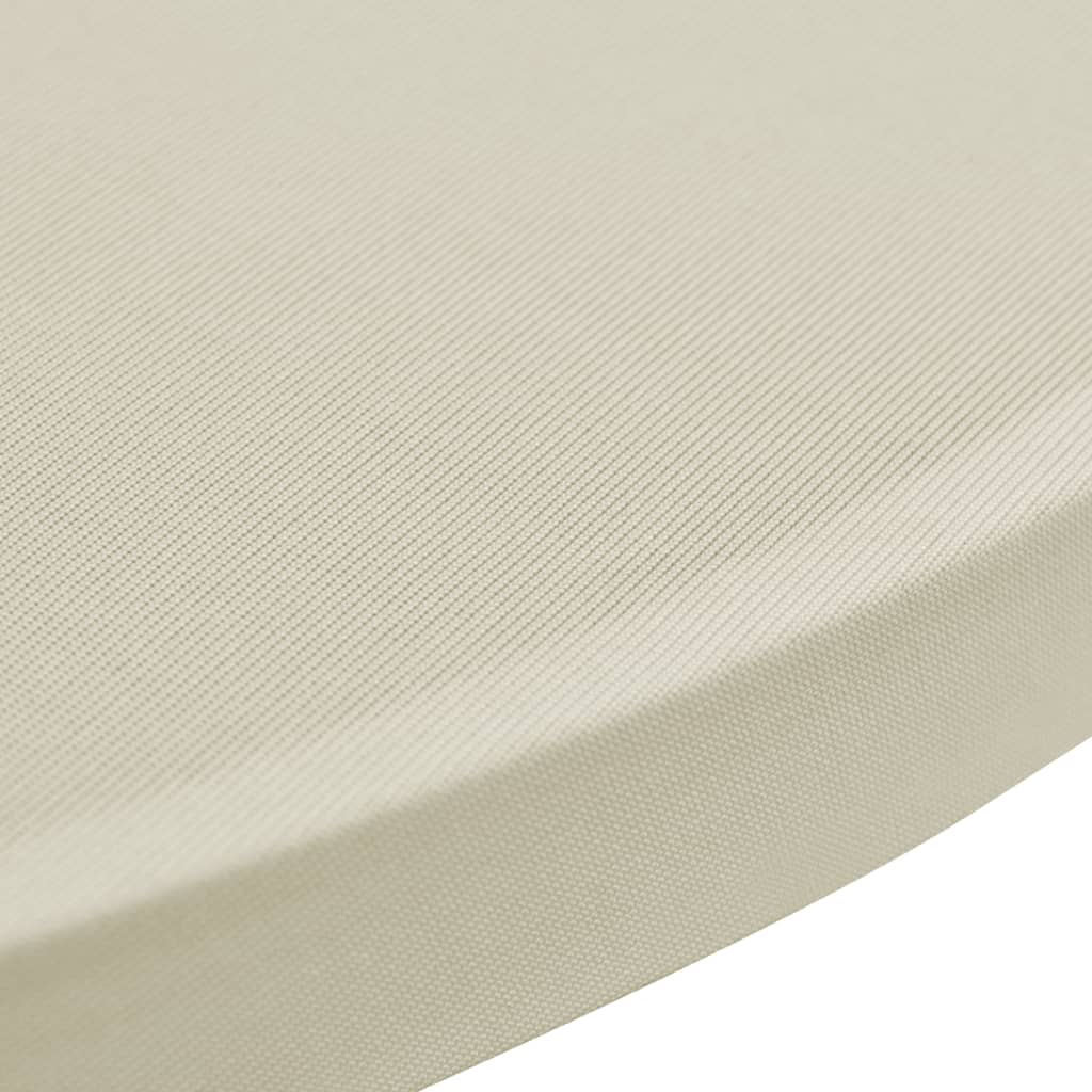 Statafelhoes Stretch Ø80cm Crème (2 stuks) is nu te koop bij PeponiXL, paradijselijk wonen!
