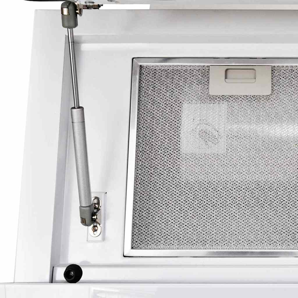 Afzuigkap 600 mm gehard glas wit is nu te koop bij PeponiXL, paradijselijk wonen!