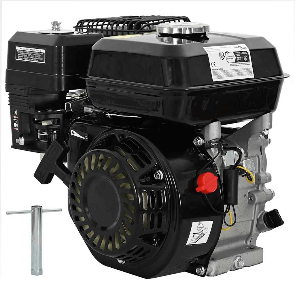 Benzinemotor 6,5 PK 4,8 kW zwart is nu te koop bij PeponiXL, paradijselijk wonen!