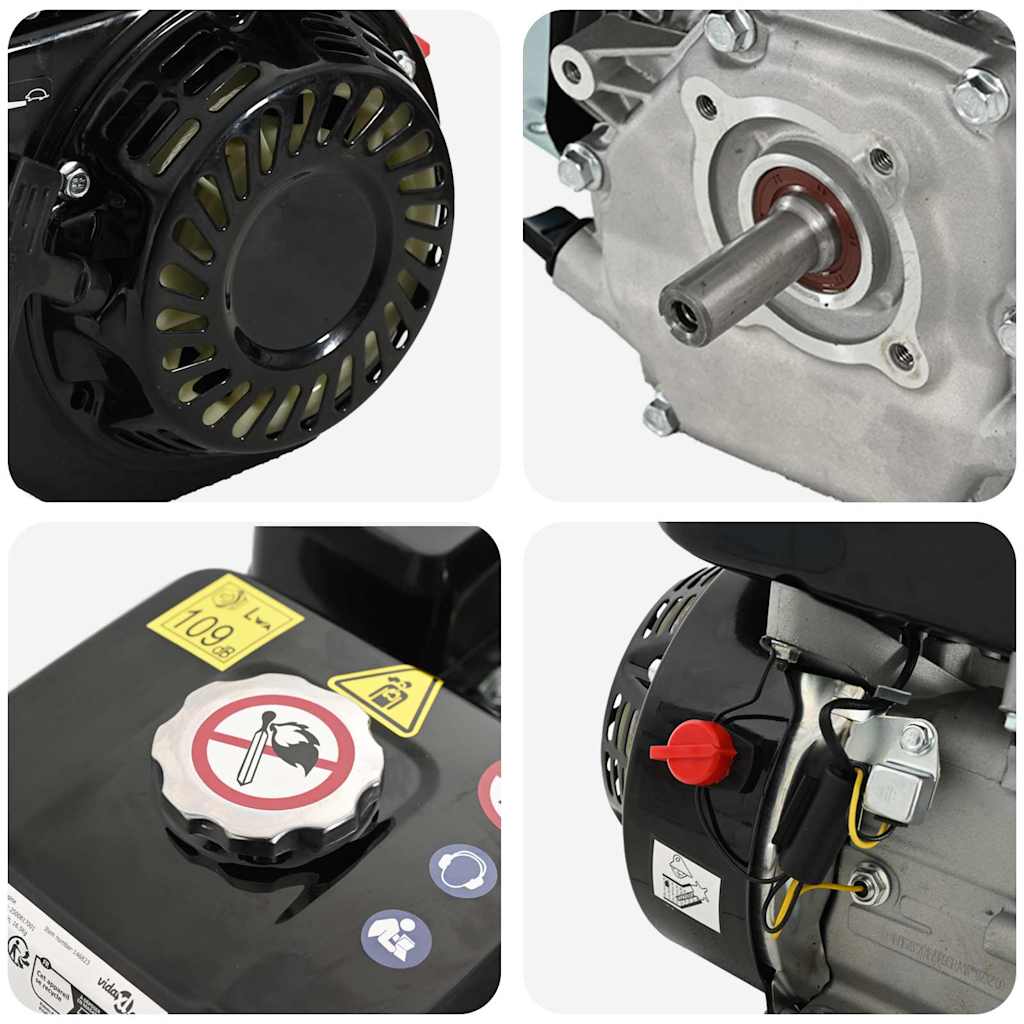 Benzinemotor 6,5 PK 4,8 kW zwart is nu te koop bij PeponiXL, paradijselijk wonen!
