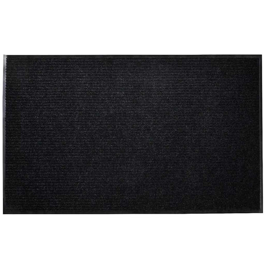 Deurmat 90x120 cm PVC zwart is nu te koop bij PeponiXL, paradijselijk wonen!
