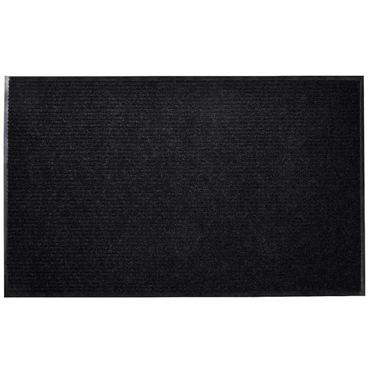 Deurmat 90x150 cm PVC zwart is nu te koop bij PeponiXL, paradijselijk wonen!