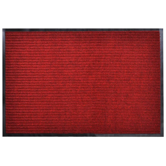 Deurmat 120x180 cm PVC rood is nu te koop bij PeponiXL, paradijselijk wonen!
