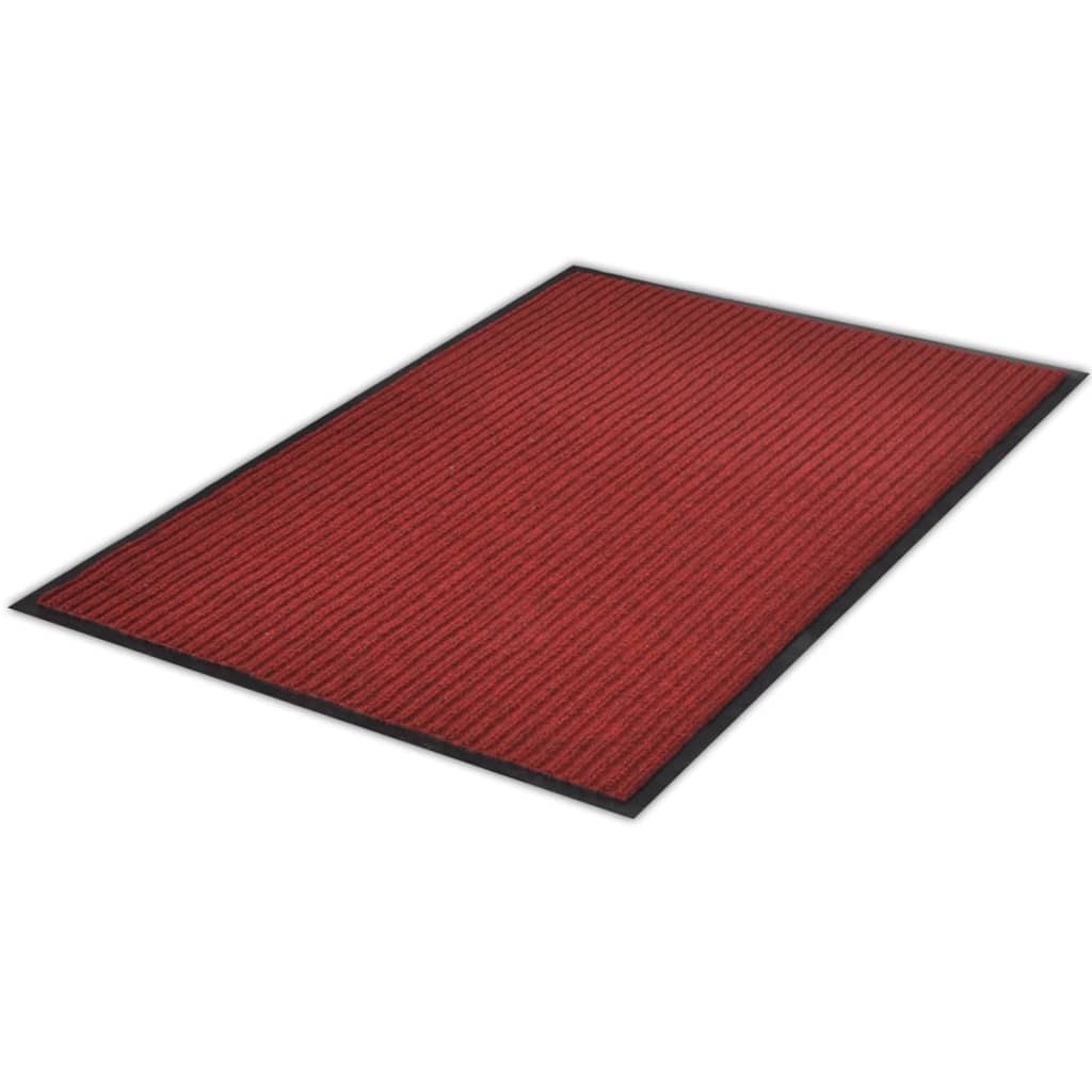 Deurmat 120x180 cm PVC rood is nu te koop bij PeponiXL, paradijselijk wonen!