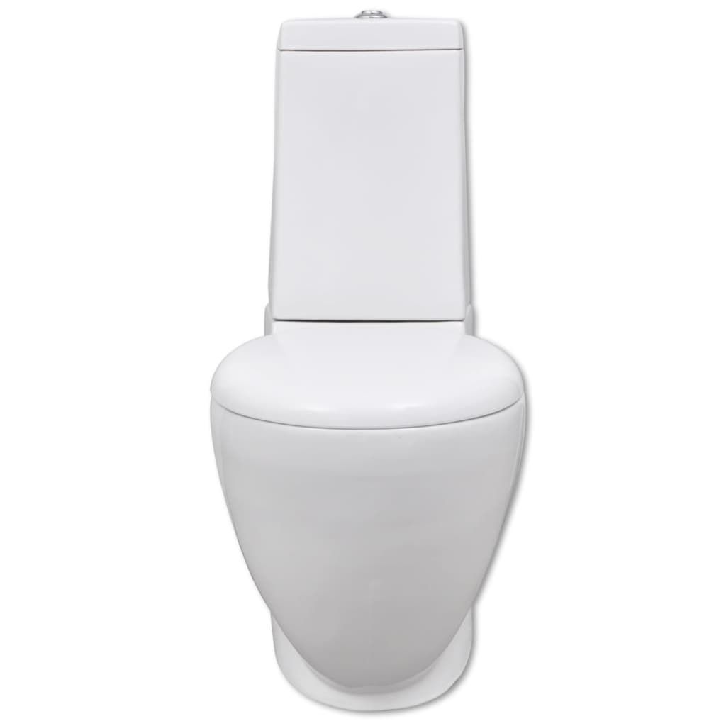 Toilet- en bidetset keramiek wit is nu te koop bij PeponiXL, paradijselijk wonen!