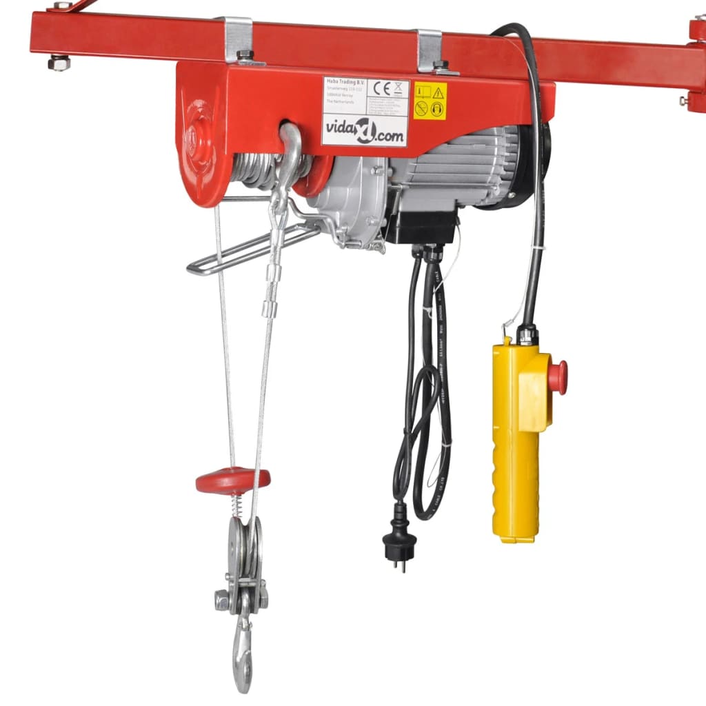 Elektrische lier 1300 W 400/800 kg is nu te koop bij PeponiXL, paradijselijk wonen!