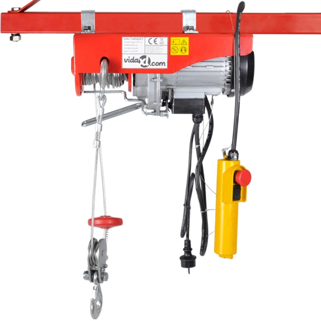 Elektrische lier 1300 W 400/800 kg is nu te koop bij PeponiXL, paradijselijk wonen!