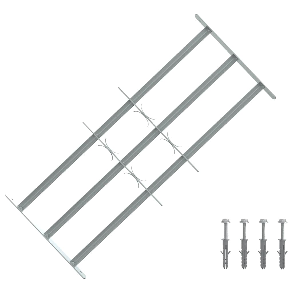 Raambeveiliging verstelbaar met 3 dwarsstangen 700-1050 mm is nu te koop bij PeponiXL, paradijselijk wonen!