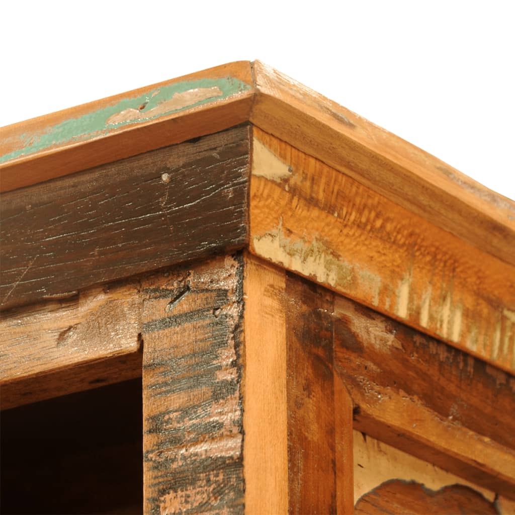 Boekenkast vintage-stijl massief gerecycled hout is nu te koop bij PeponiXL, paradijselijk wonen!