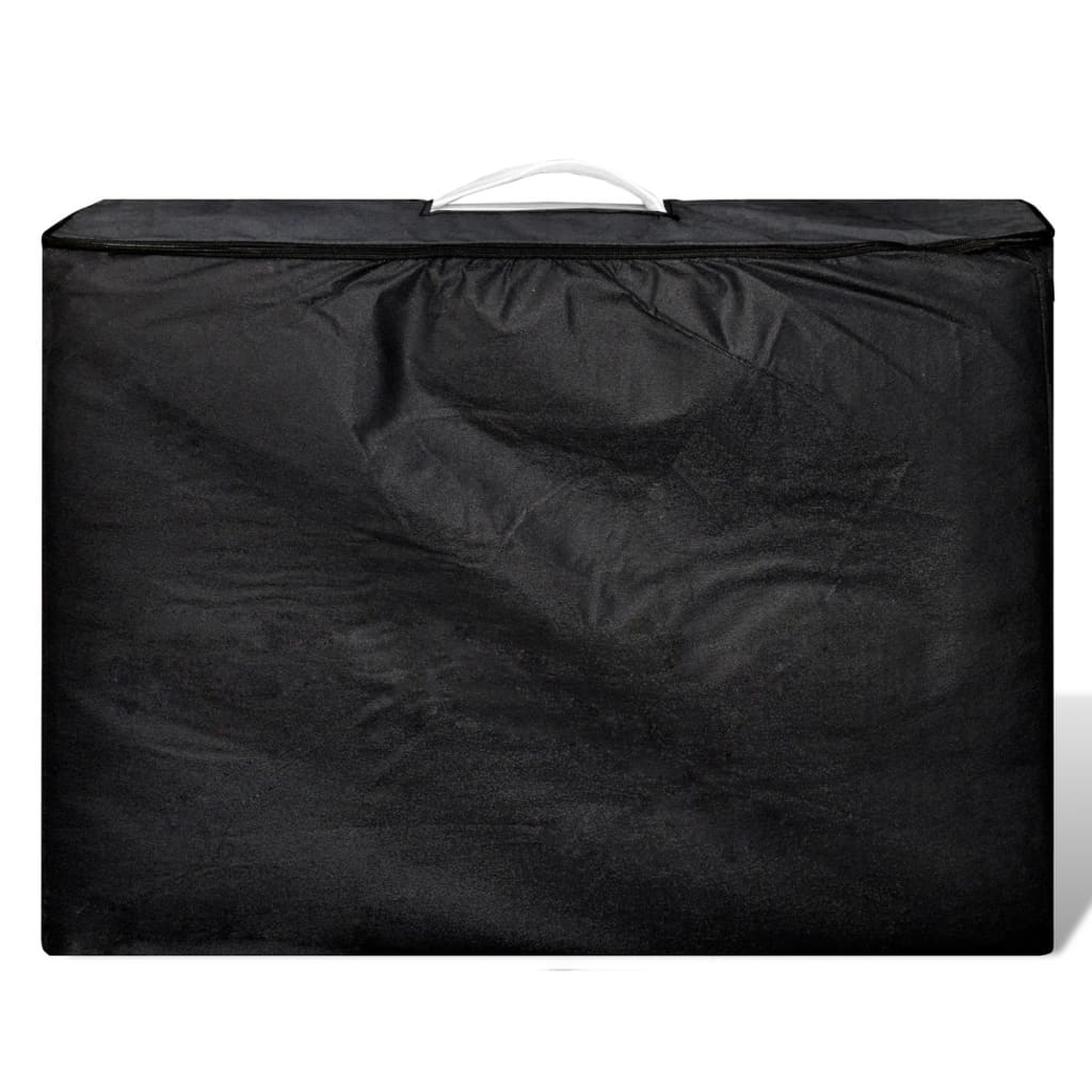 Inklapbare massagetafel 3 zones met aluminium frame (creme) is nu te koop bij PeponiXL, paradijselijk wonen!