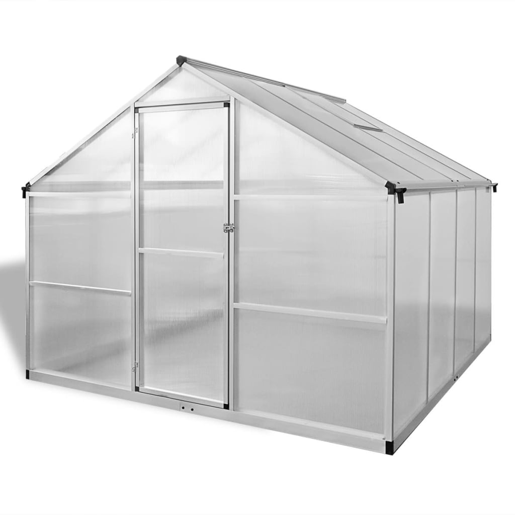 Tuinkas met basisframe 6,05 m² versterkt aluminium is nu te koop bij PeponiXL, paradijselijk wonen!