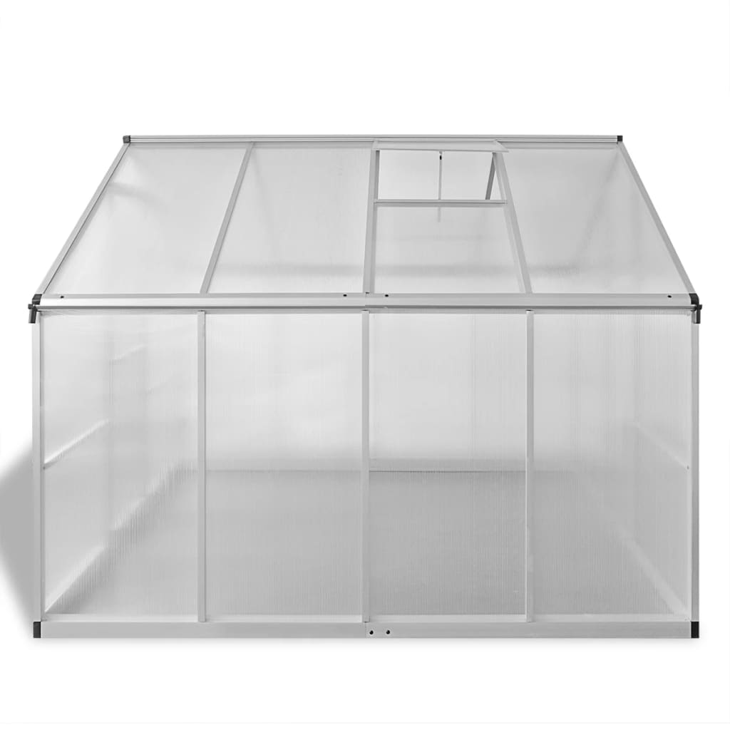 Tuinkas met basisframe 6,05 m² versterkt aluminium is nu te koop bij PeponiXL, paradijselijk wonen!