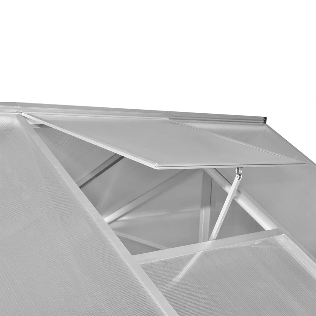 Tuinkas met basisframe 6,05 m² versterkt aluminium is nu te koop bij PeponiXL, paradijselijk wonen!