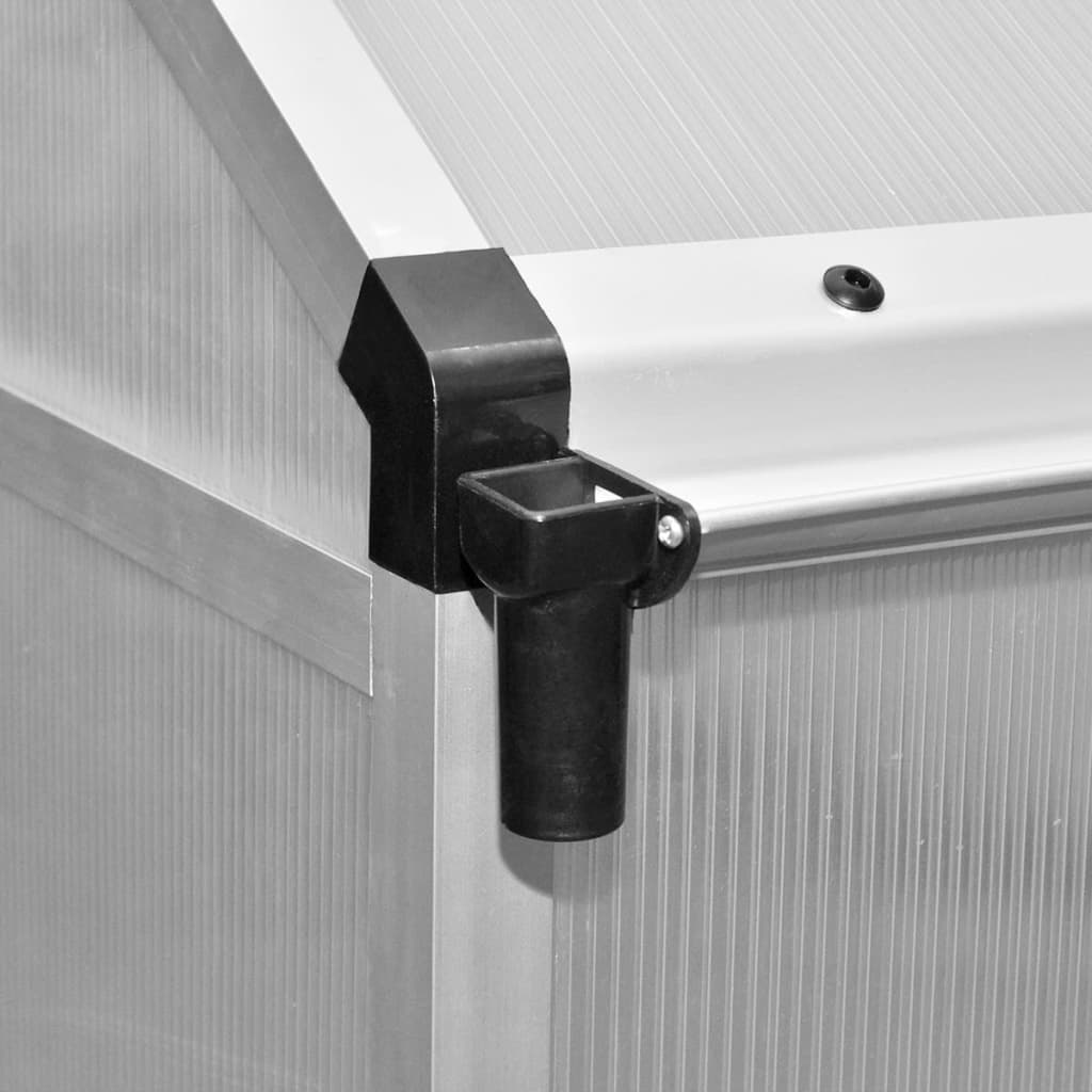 Tuinkas met basisframe 6,05 m² versterkt aluminium is nu te koop bij PeponiXL, paradijselijk wonen!