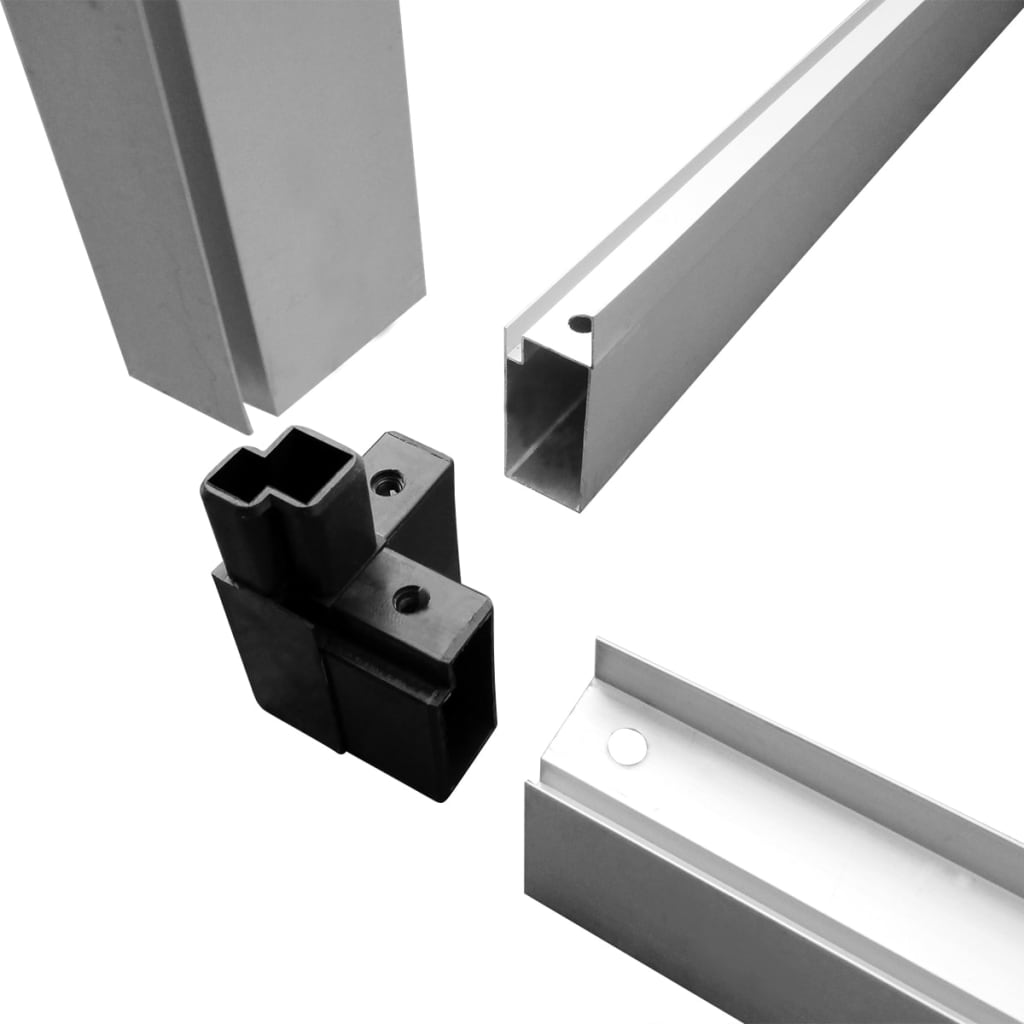 Tuinkas met basisframe 6,05 m² versterkt aluminium is nu te koop bij PeponiXL, paradijselijk wonen!