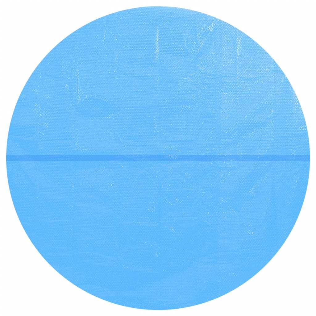 Zwembadzeil rond 488 cm PE blauw is nu te koop bij PeponiXL, paradijselijk wonen!