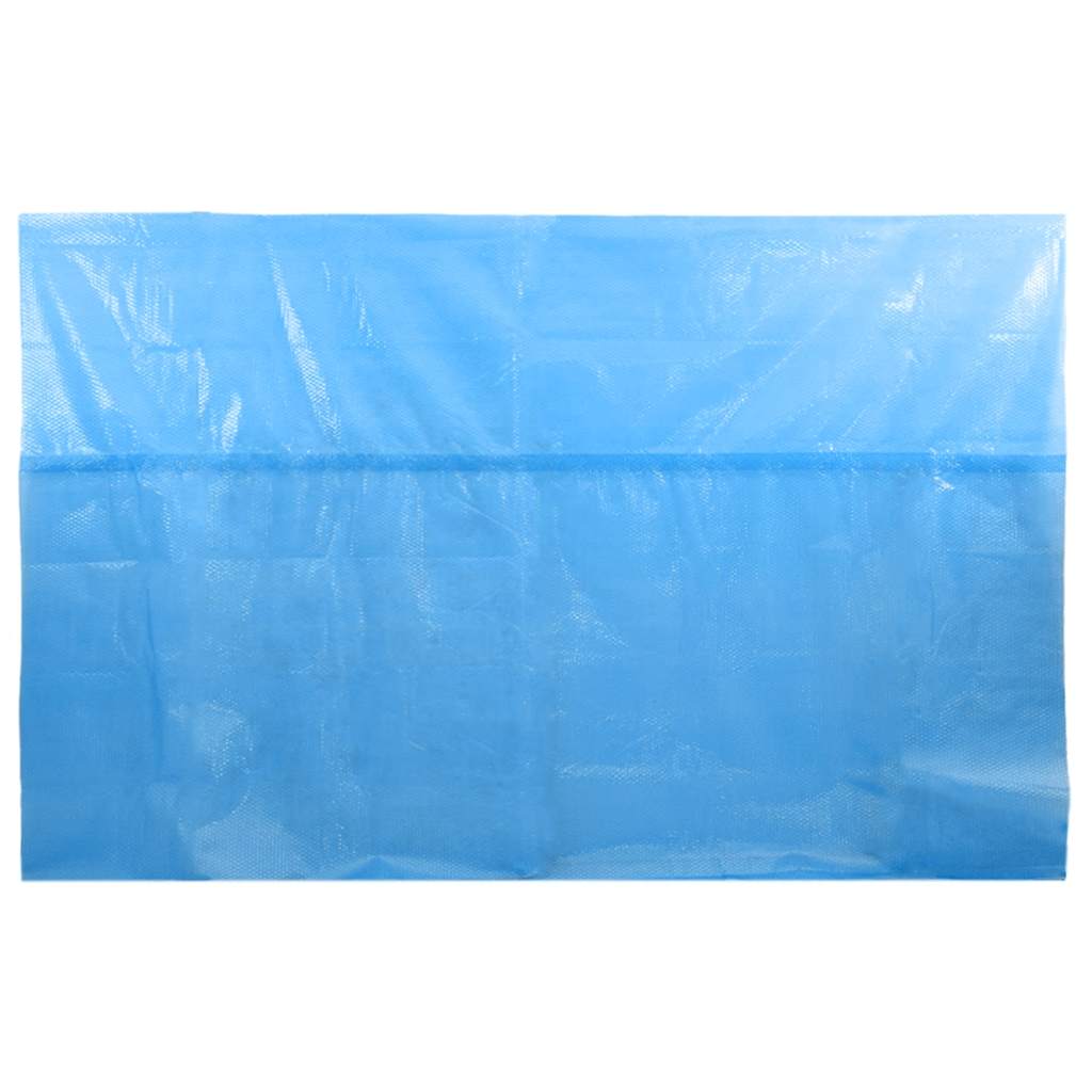 Zwembadzeil rechthoekig 260 x 160 cm PE blauw is nu te koop bij PeponiXL, paradijselijk wonen!