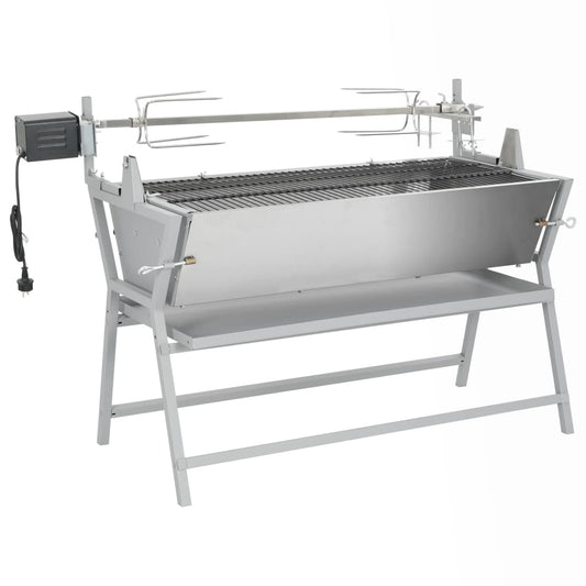 Draaispit barbecue ijzer en roestvrij staal is nu te koop bij PeponiXL, paradijselijk wonen!