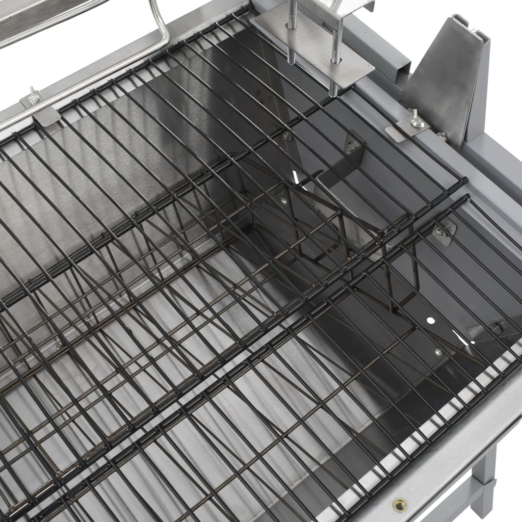 Draaispit barbecue ijzer en roestvrij staal is nu te koop bij PeponiXL, paradijselijk wonen!