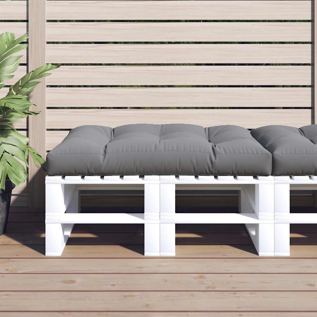 Palletkussen 120 x 80 x 12 cm stof grijs is nu te koop bij PeponiXL, paradijselijk wonen!