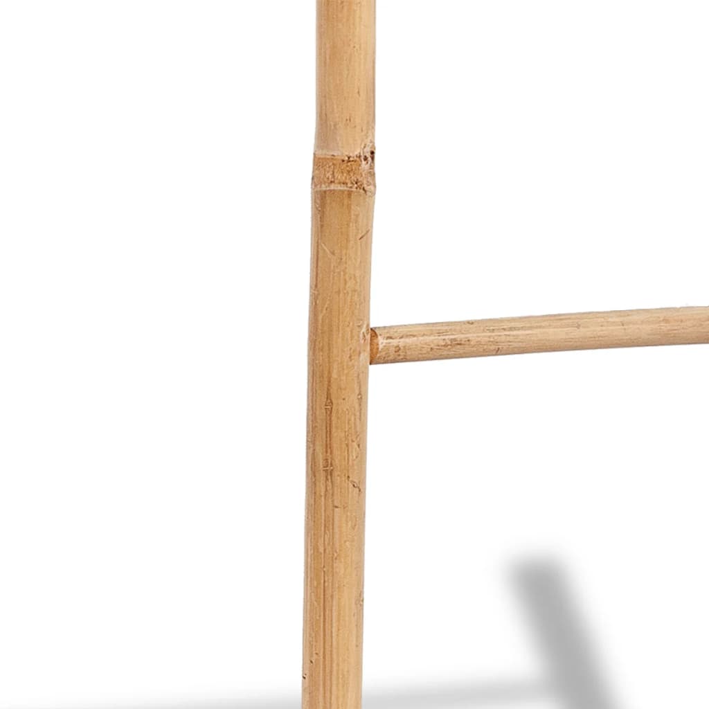 Handdoekenladder met 6 sporten bamboe is nu te koop bij PeponiXL, paradijselijk wonen!
