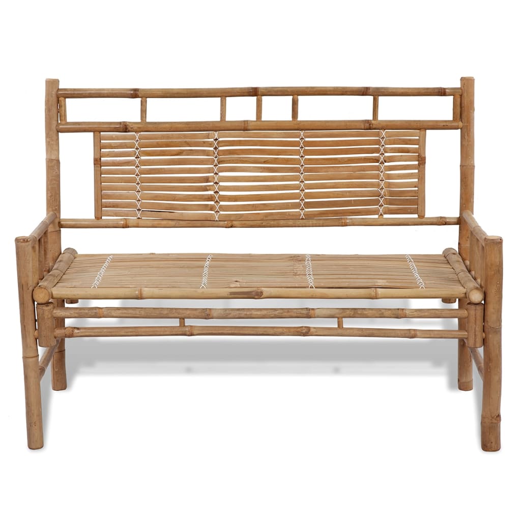 Tuinbank 120 cm bamboe is nu te koop bij PeponiXL, paradijselijk wonen!