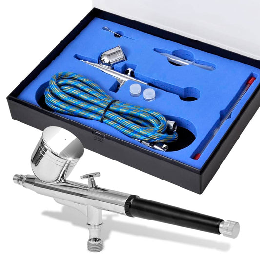 Airbrush set 0,2 / 0,3 / 0,5 mm mondstukken is nu te koop bij PeponiXL, paradijselijk wonen!