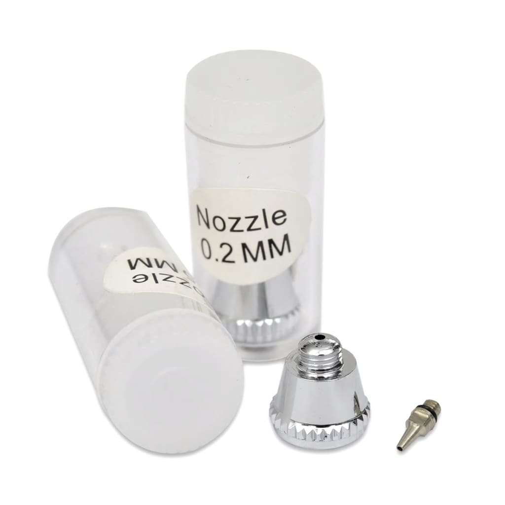 Airbrush set 0,2 / 0,3 / 0,5 mm mondstukken is nu te koop bij PeponiXL, paradijselijk wonen!