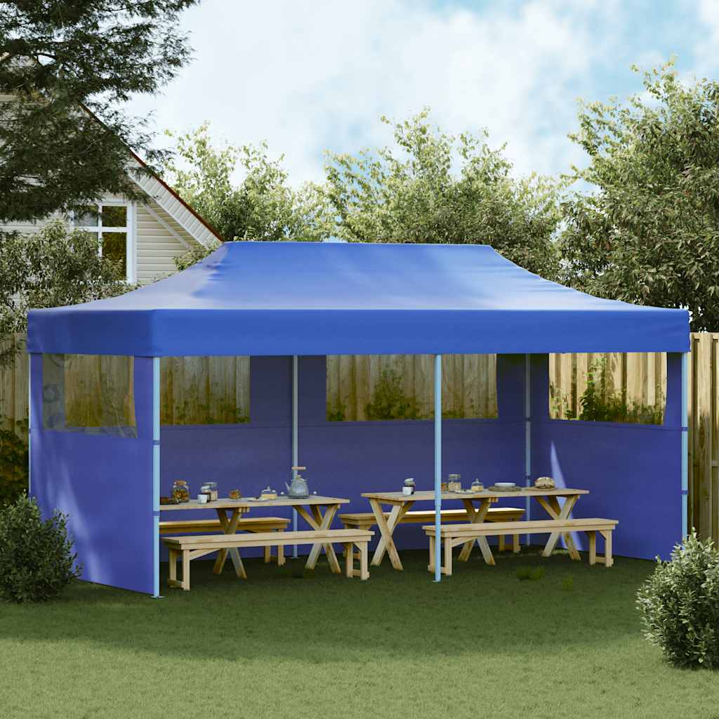 Partytent pop-up inklapbaar 3x6 m blauw is nu te koop bij PeponiXL, paradijselijk wonen!