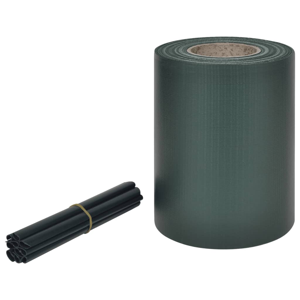 Tuinscherm 70x0,19 m PVC groen is nu te koop bij PeponiXL, paradijselijk wonen!