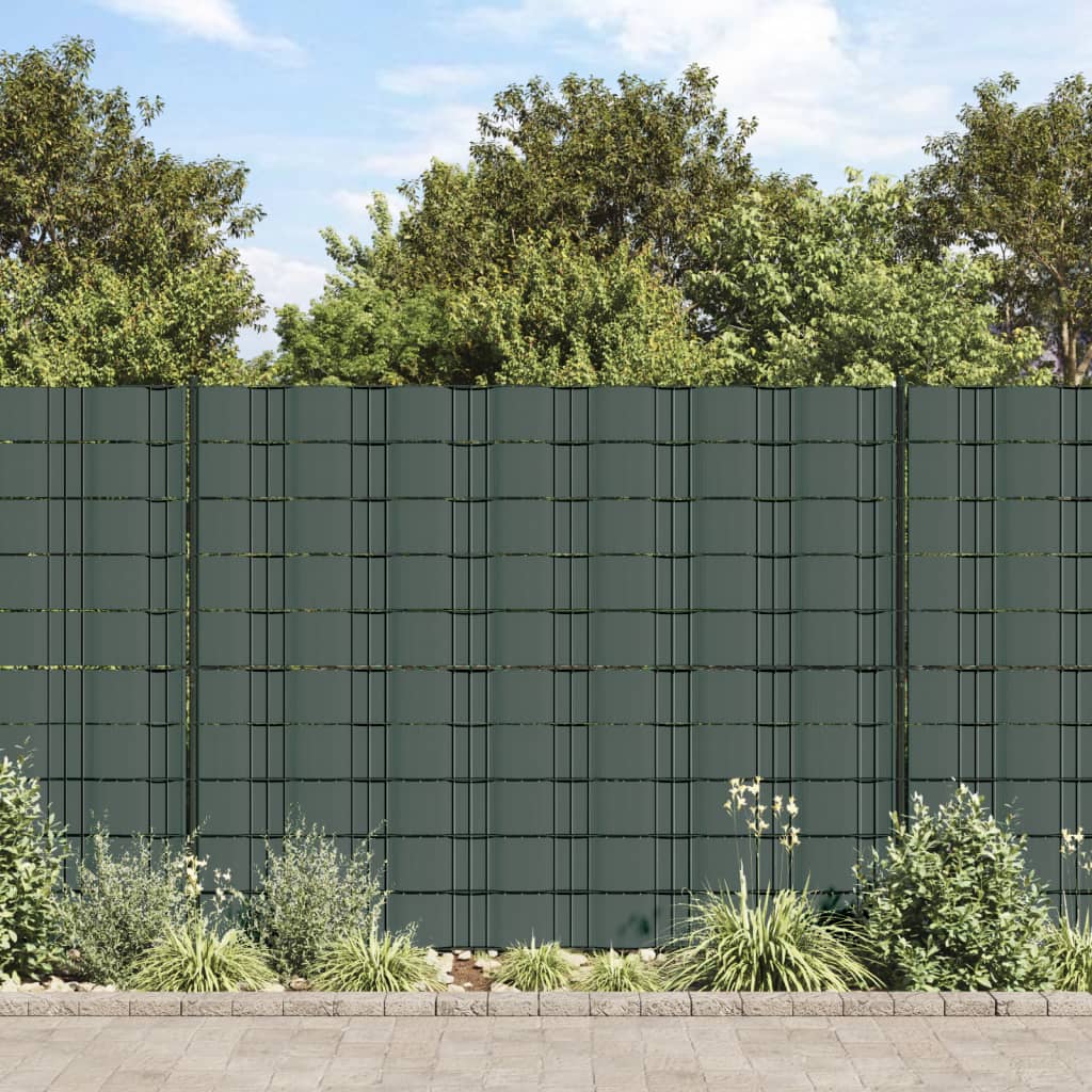 Tuinscherm 70x0,19 m PVC groen is nu te koop bij PeponiXL, paradijselijk wonen!