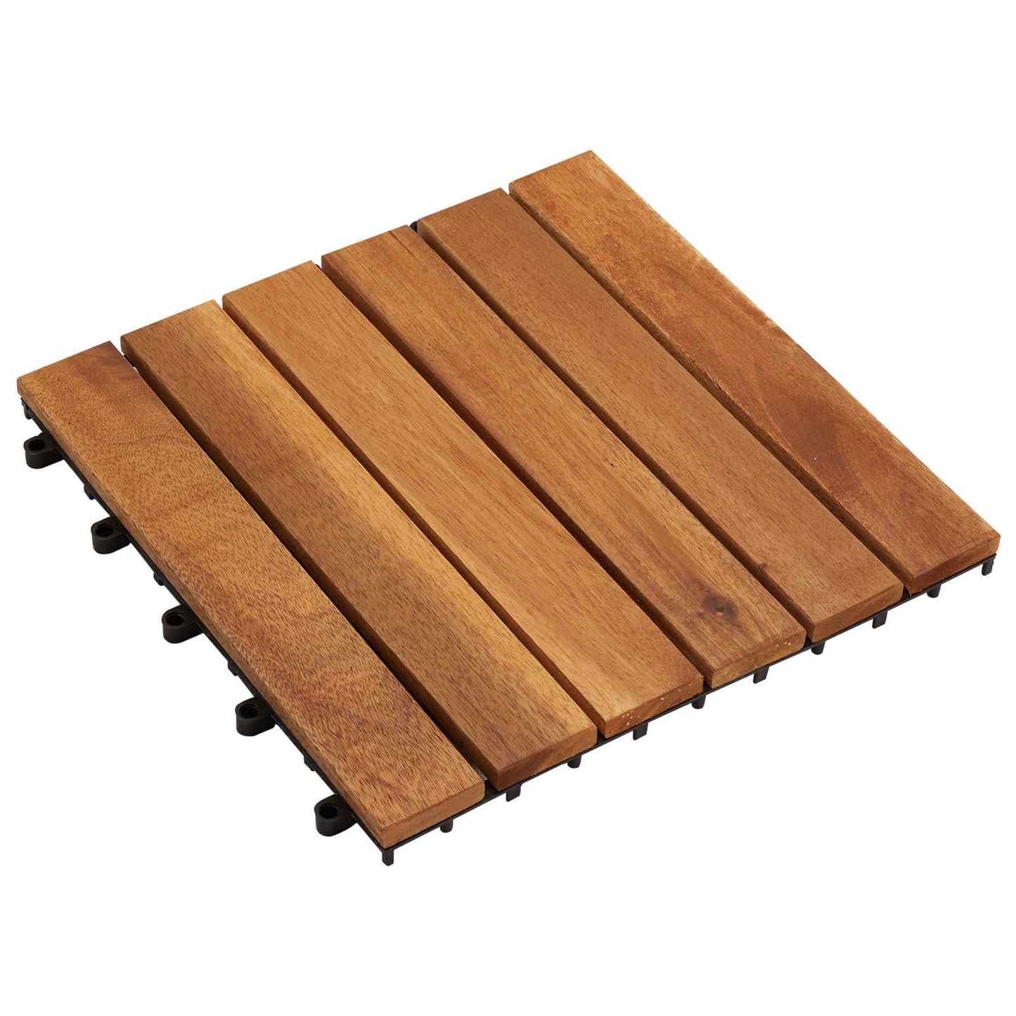 Terras Tegel 10 pcs Bruin 30 x 30 cm Acacia Hardhout is nu te koop bij PeponiXL, paradijselijk wonen!