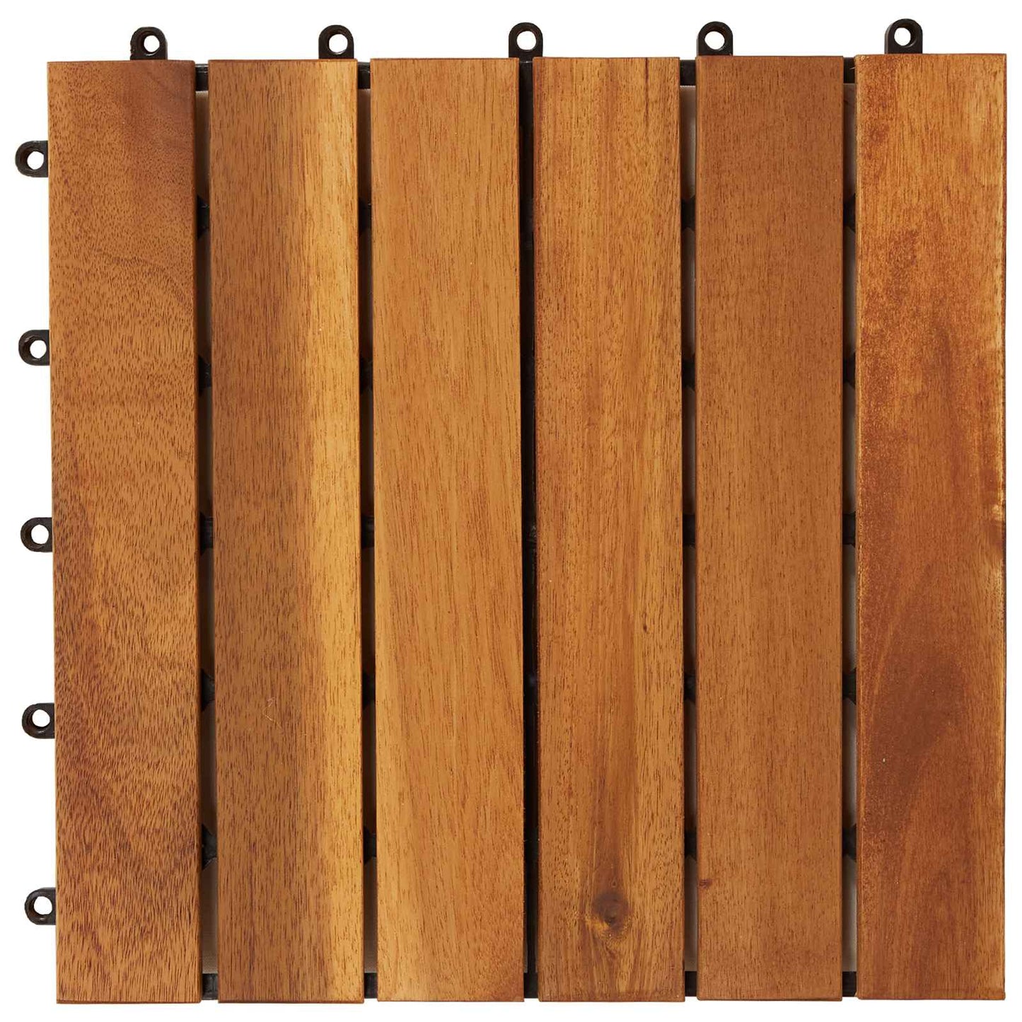 Terras Tegel 10 pcs Bruin 30 x 30 cm Acacia Hardhout is nu te koop bij PeponiXL, paradijselijk wonen!