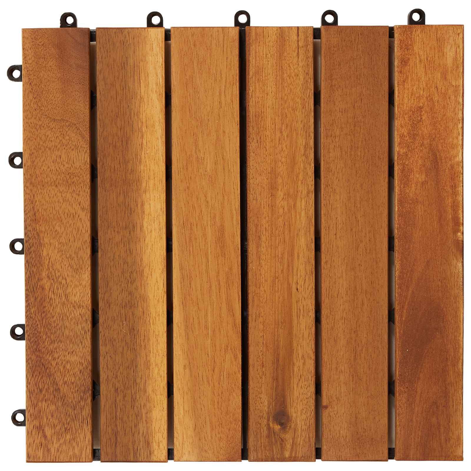 Terras Tegel 10 pcs Bruin 30 x 30 cm Acacia Hardhout is nu te koop bij PeponiXL, paradijselijk wonen!