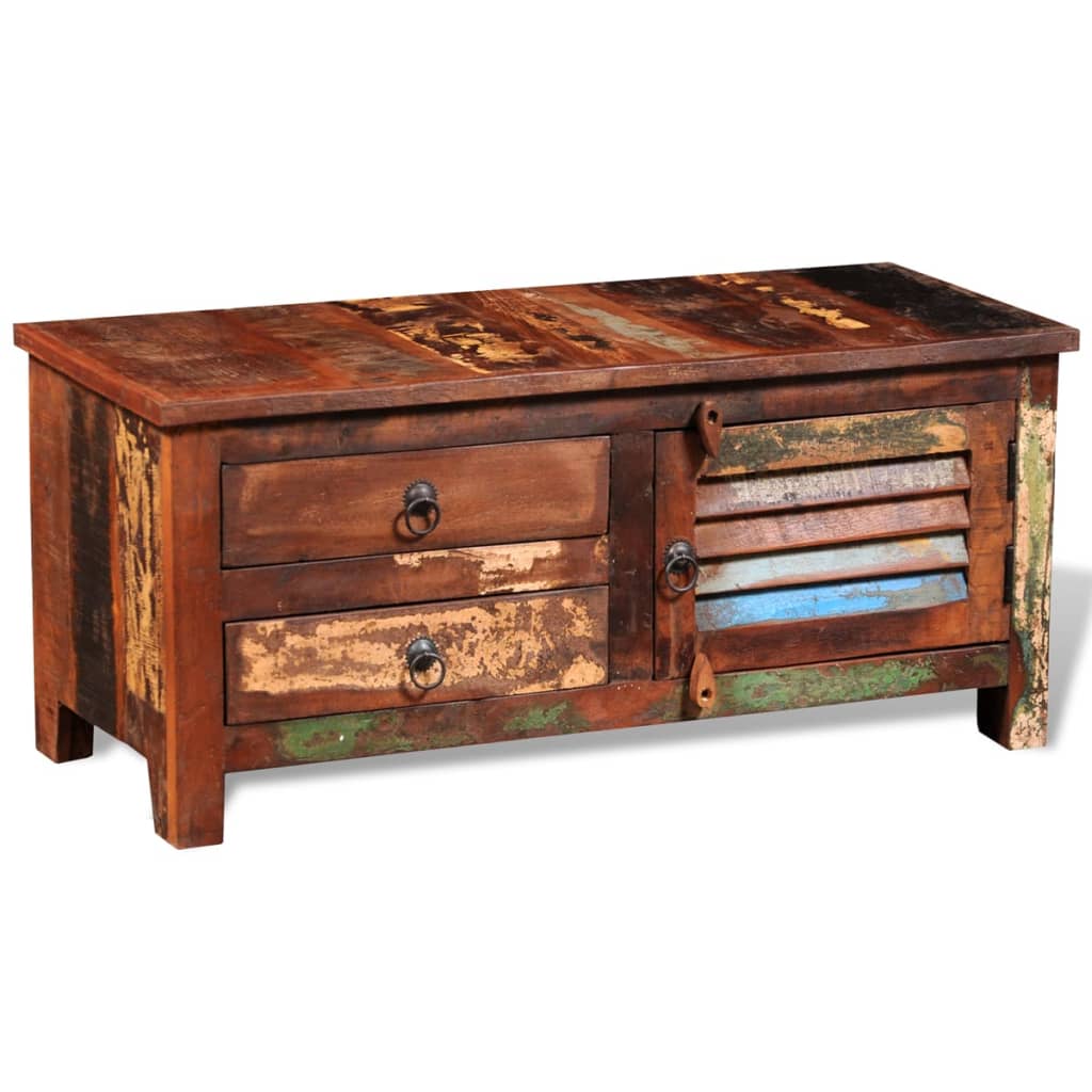 Tv-meubel massief gerecycled hout is nu te koop bij PeponiXL, paradijselijk wonen!