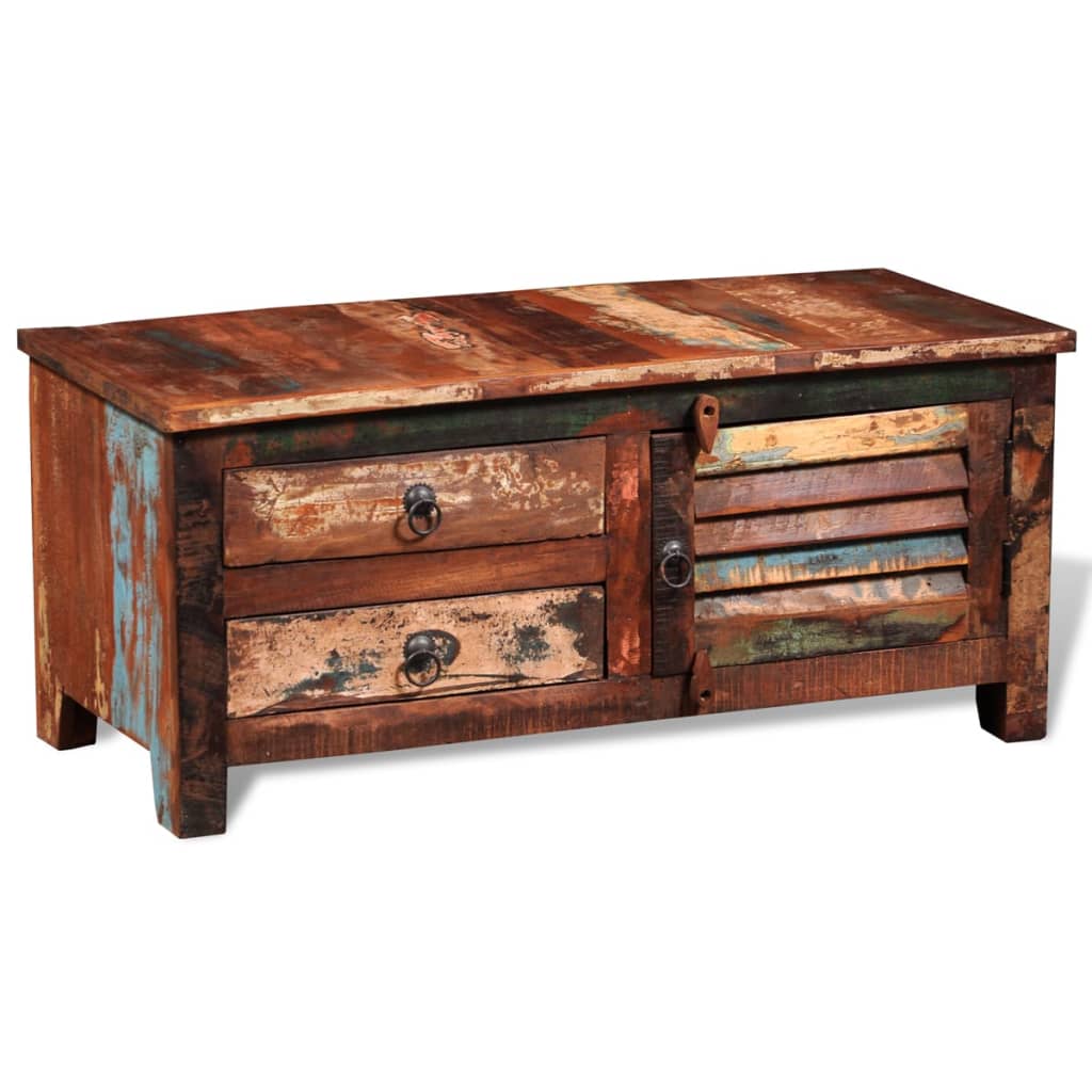Tv-meubel massief gerecycled hout is nu te koop bij PeponiXL, paradijselijk wonen!