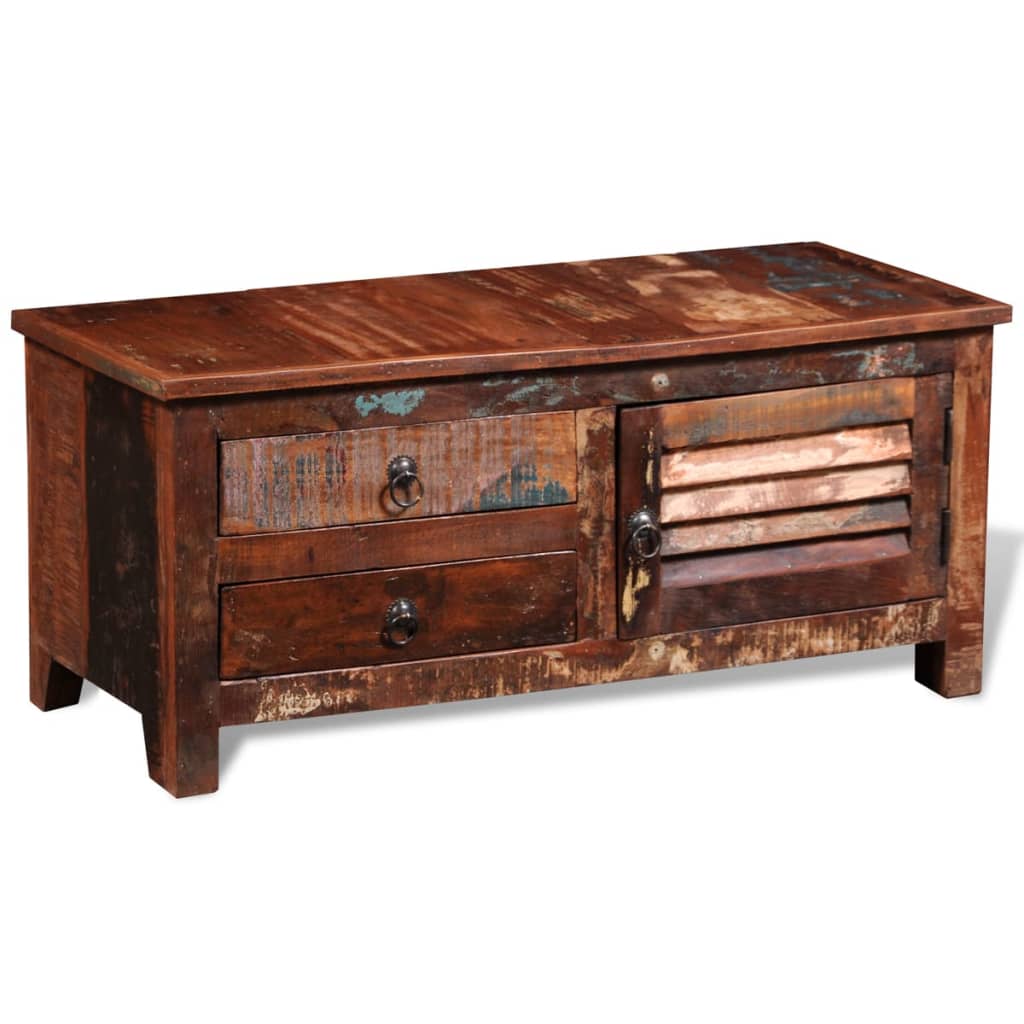 Tv-meubel massief gerecycled hout is nu te koop bij PeponiXL, paradijselijk wonen!