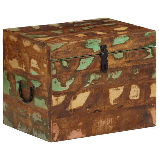 Opbergkist massief gerecycled hout is nu te koop bij PeponiXL, paradijselijk wonen!