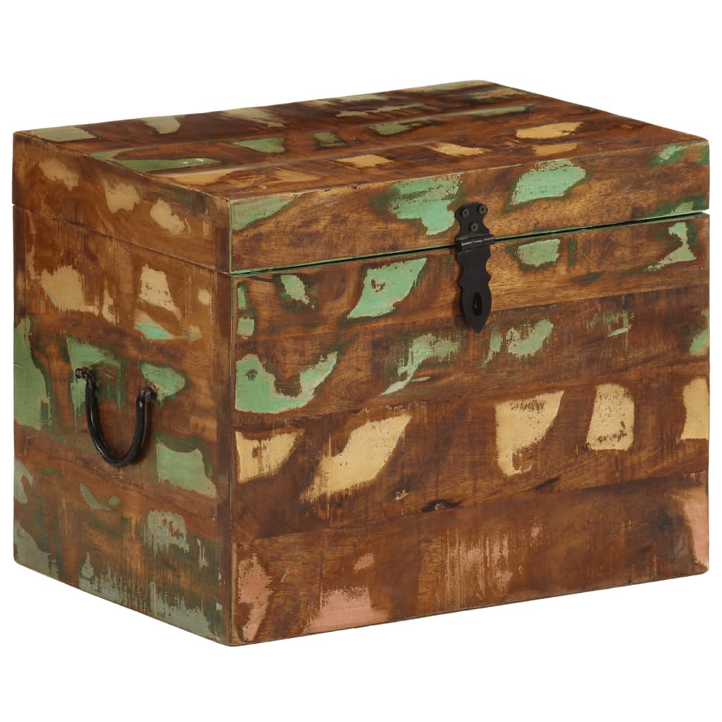 Opbergkist massief gerecycled hout is nu te koop bij PeponiXL, paradijselijk wonen!